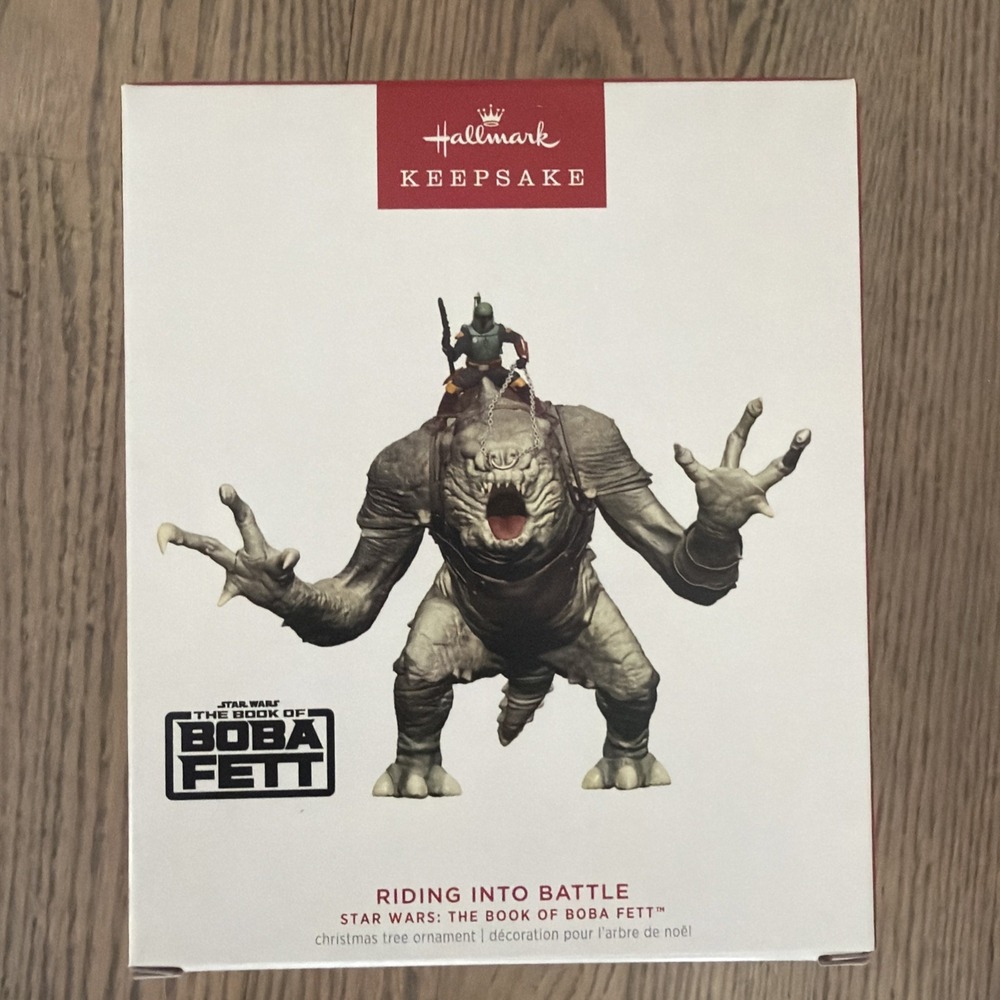 Hallmark Ornament 2023 Riding Into Battle Star Wars Book of Boba Fett NEW B16